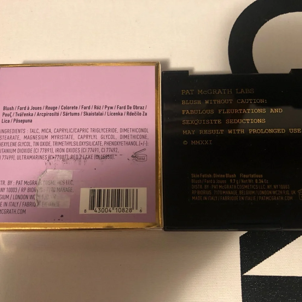 Pat McGrath Labs Blush Fleurtatious Divine new in box